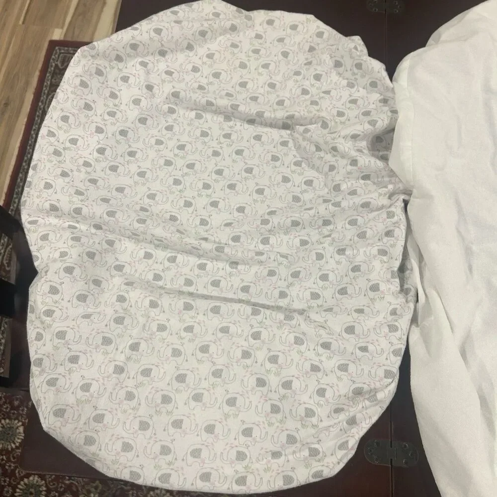 Stokke Sleepi Crib Lot Of 4 Plus Mattress Pad Oval Fitted Crib Sheet 18' X 26